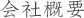 会社の基本情報